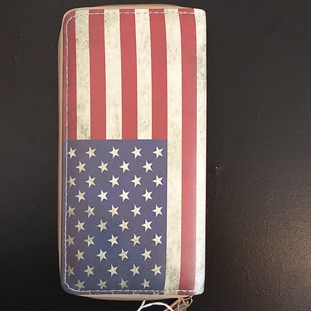 American Flag Wallet